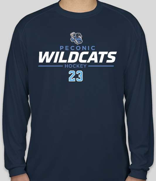 Wildcats Pre Game Tech Tee - Long Sleeve