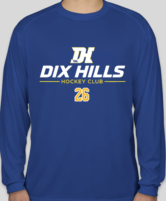 DH Hockey Club Performance Long Sleeve T