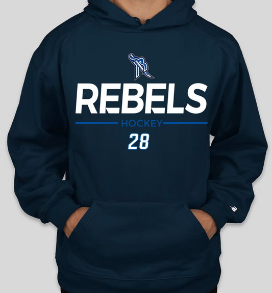 Rebels Pro Primary Locker Room Tech Hoody