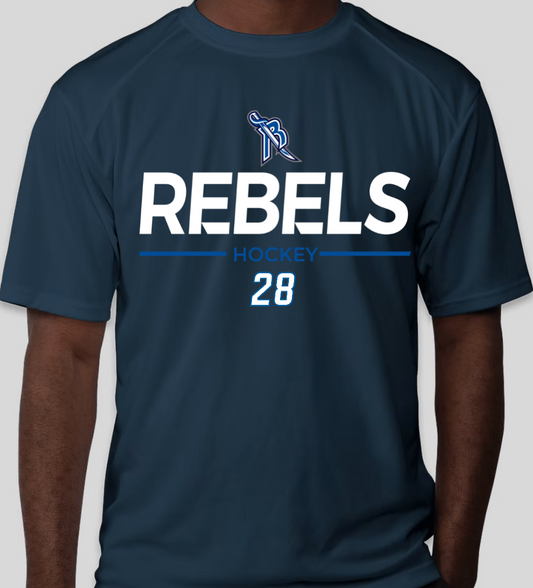 Rebels Pro Primary Locker Room Tech Tee